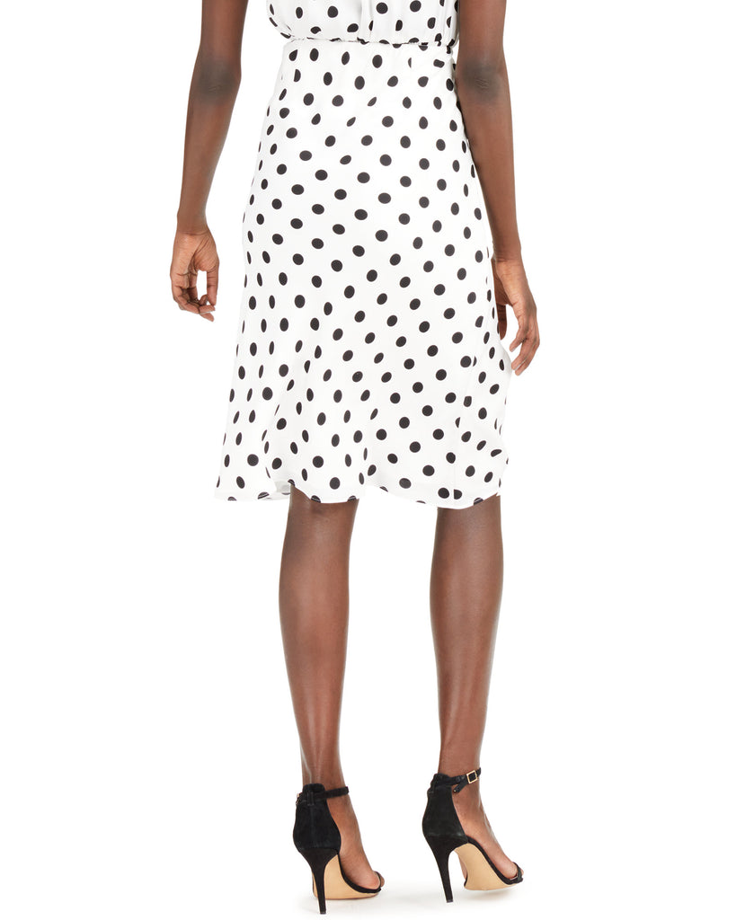 INC International Concepts Women Polka Dot Midi Skirt