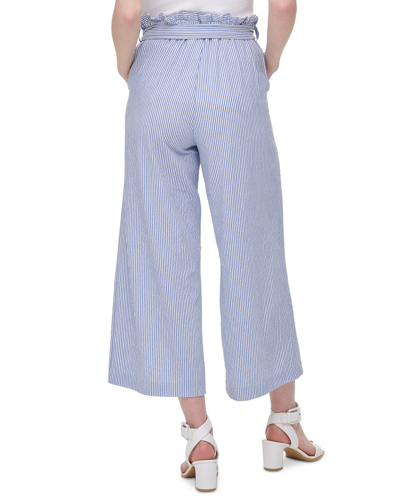 Calvin Klein Women Belted Wide Leg Pants