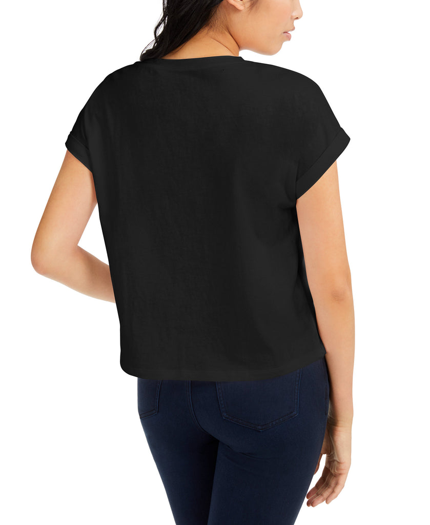 INC International Concepts Women Boxy Crewneck T Shirt