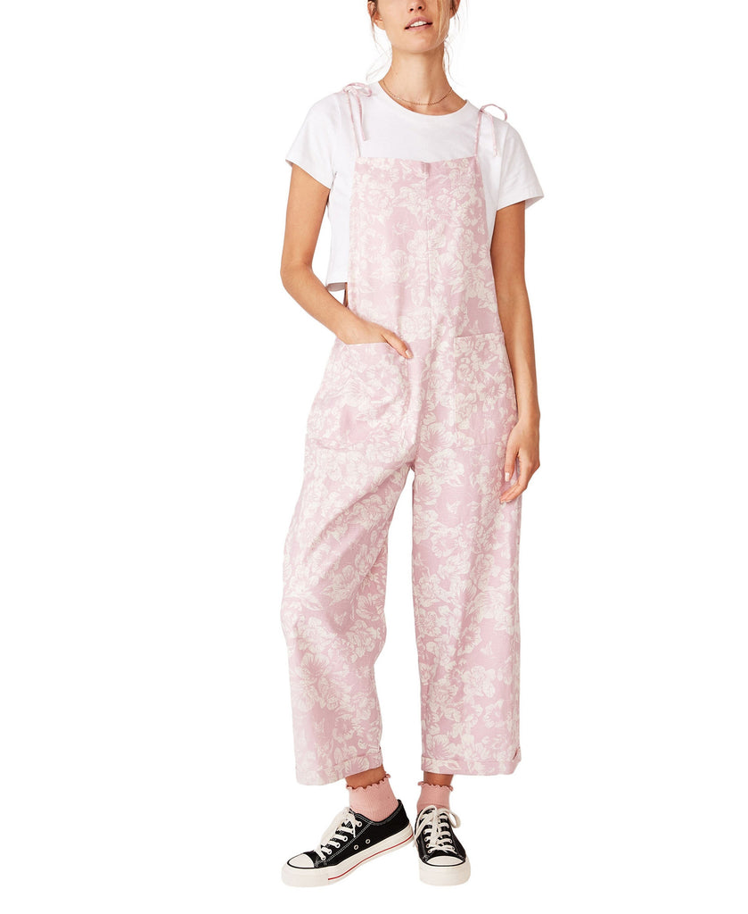 COTTON ON Women Clelia Pinafore Jumpsuit Magnolia Orchid