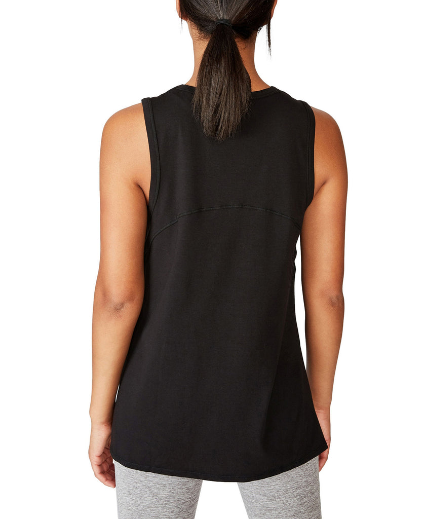 Cotton On Women Longline Split Hem Tank Top