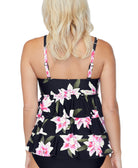 Island Escape Women Tiered Tankini Top