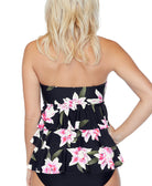 Island Escape Women Tiered Tankini Top
