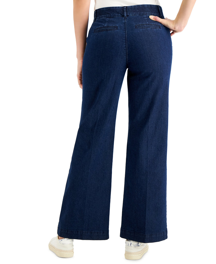 Charter Club Women Wide Leg Denim Trouser