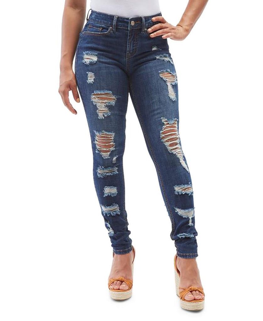 Dollhouse-Women-Ripped-Skinny-Jeans-Medium-Wash