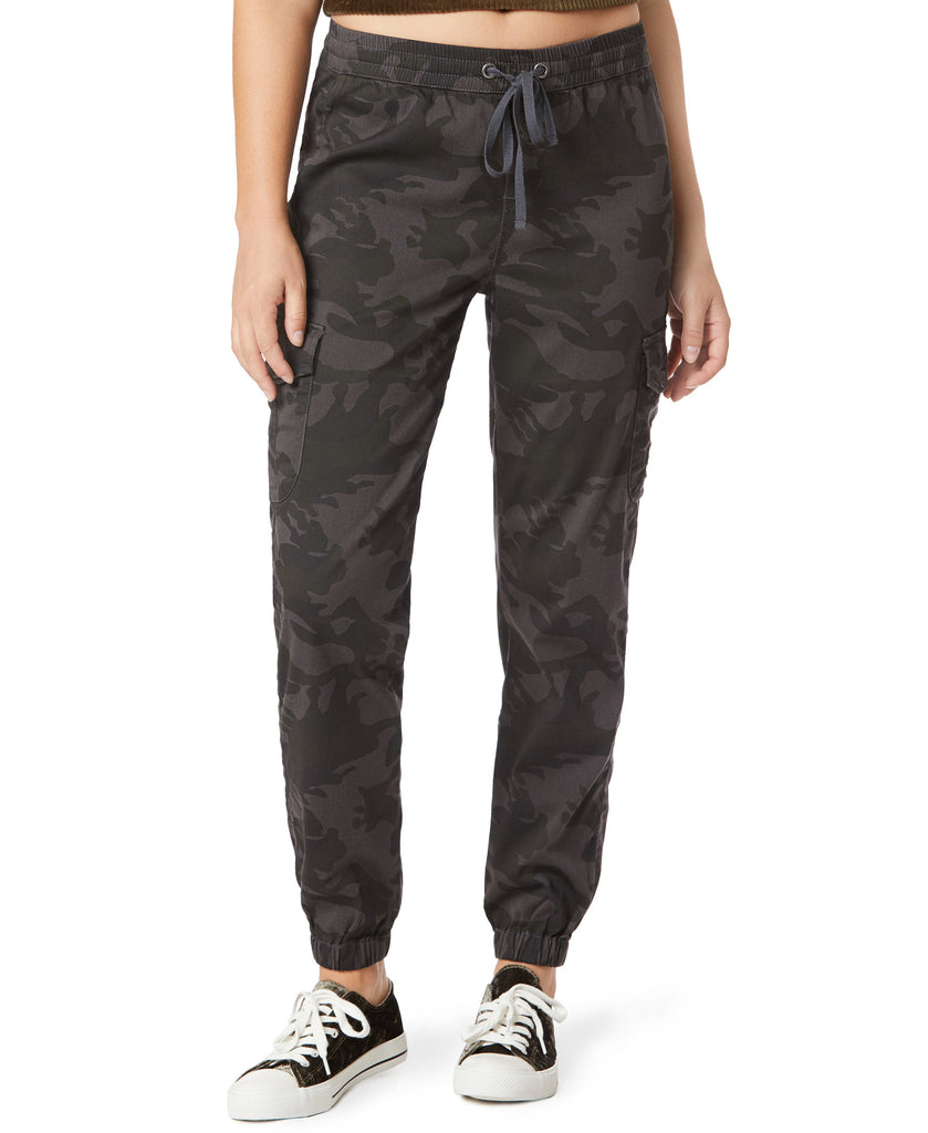 UNIONBAY Women Daniella Cargo Jogger Pants Galaxy Grey