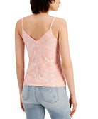 INC International Concepts Women Printed Tie Front Top
