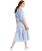 Charter Club Women Petite Plaid Cotton Midi Dress