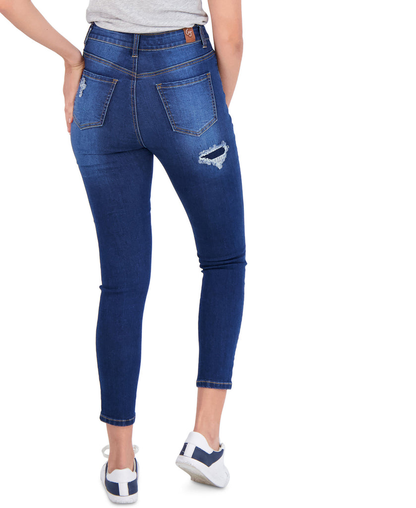 Gogo Jeans Women Rip & Repair Skinny Jeans