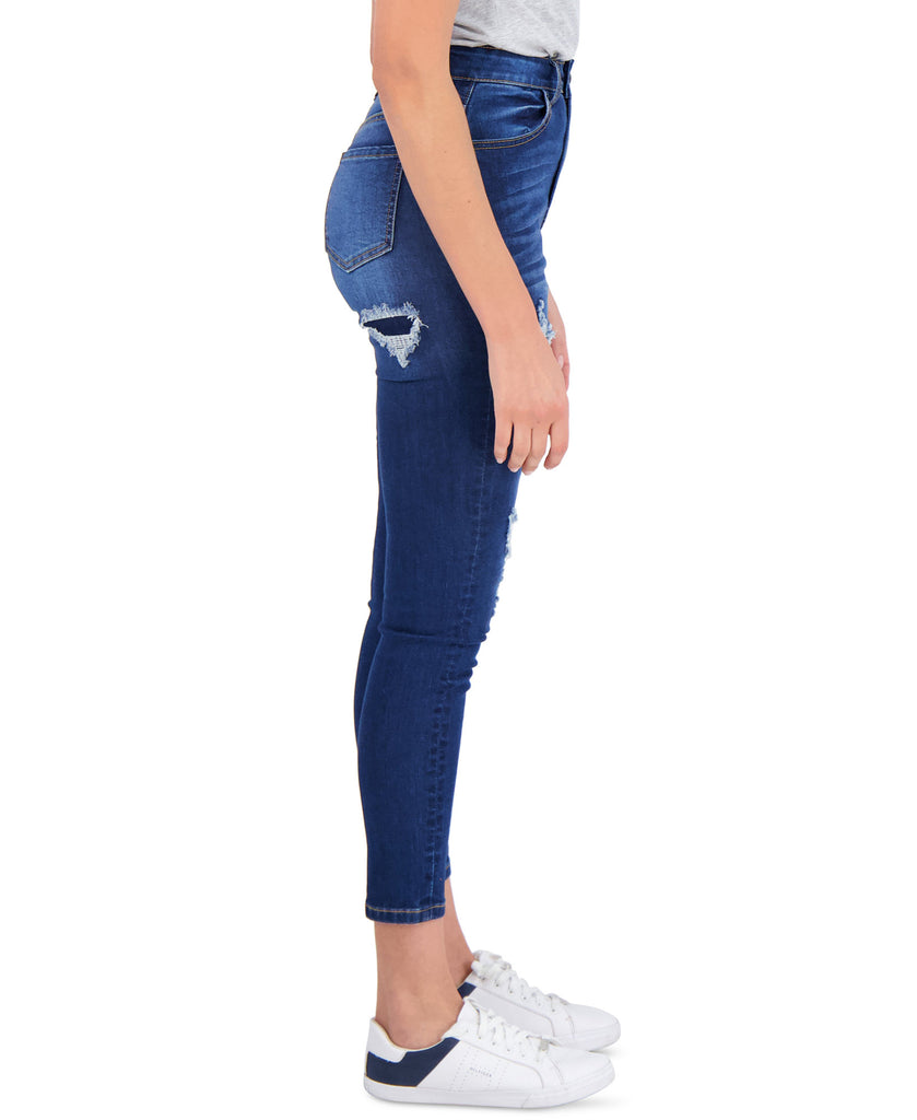 Gogo Jeans Women Rip & Repair Skinny Jeans