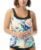 Coco Reef Women Ultra Fit Underwire Bra Sized Tankini Top White