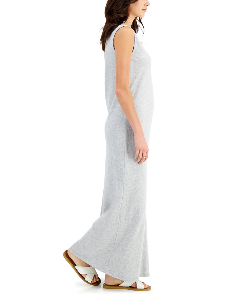 Style & Co Women Cotton Heathered Maxi Dress