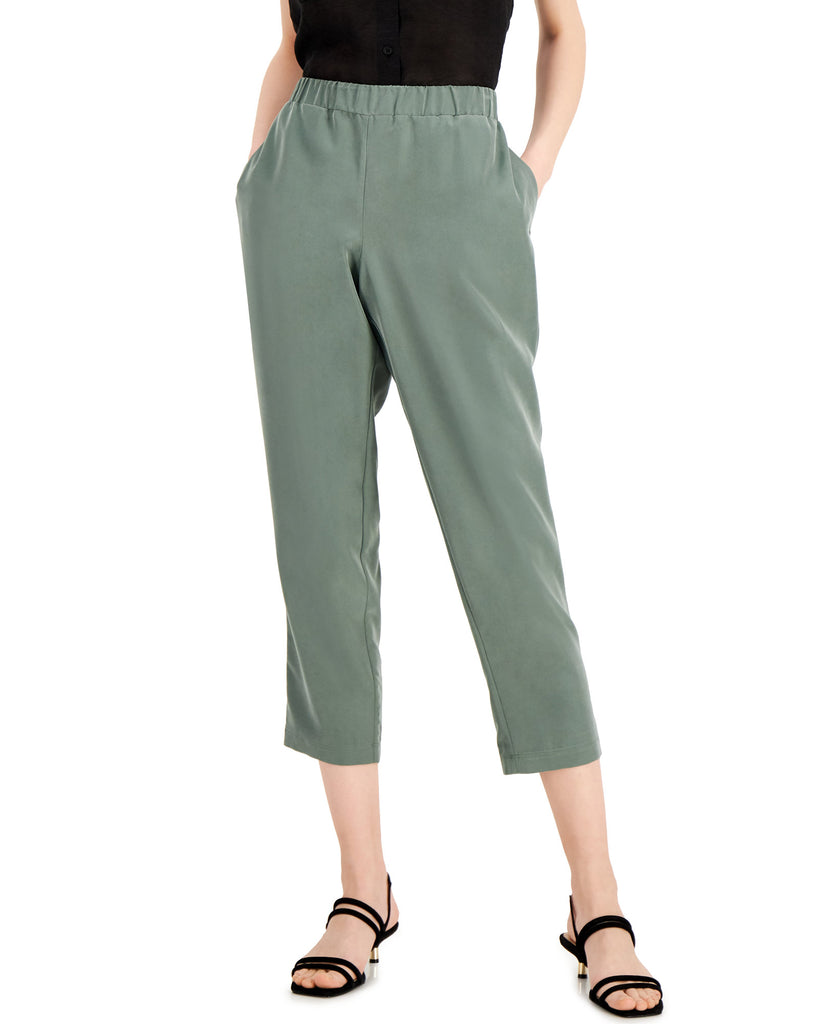 Alfani Women Pull On Ankle Pants Blooming Cactus