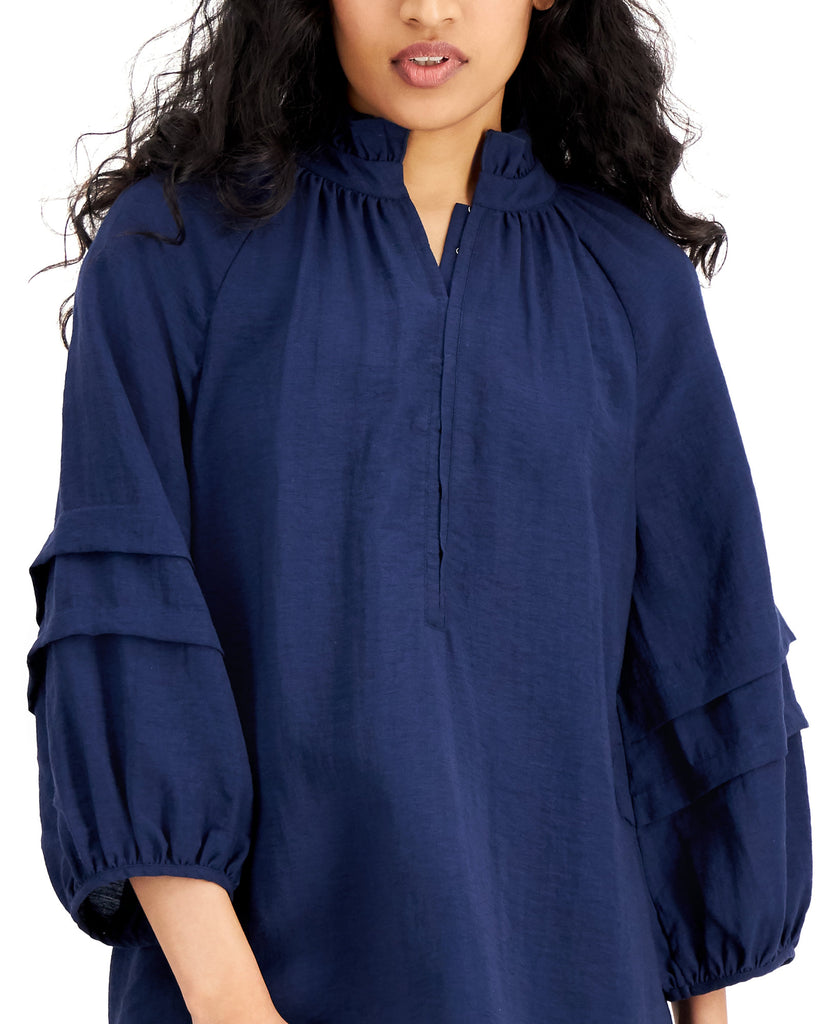 INC International Concepts Women Poet Blouse