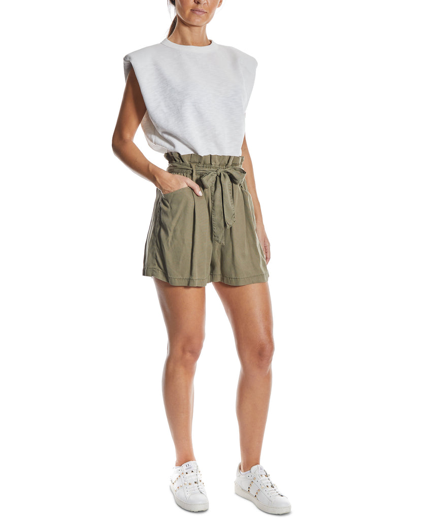 OAT Women Paperbag Waist Shorts