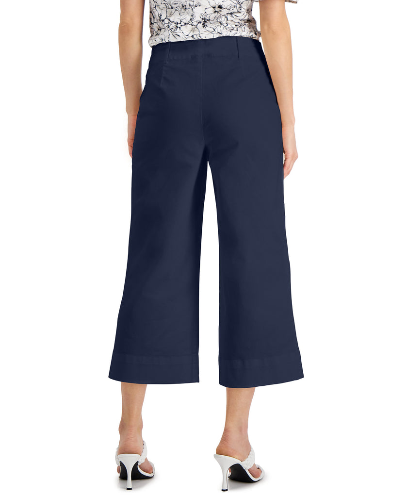 INC International Concepts Women Button Fly Culottes