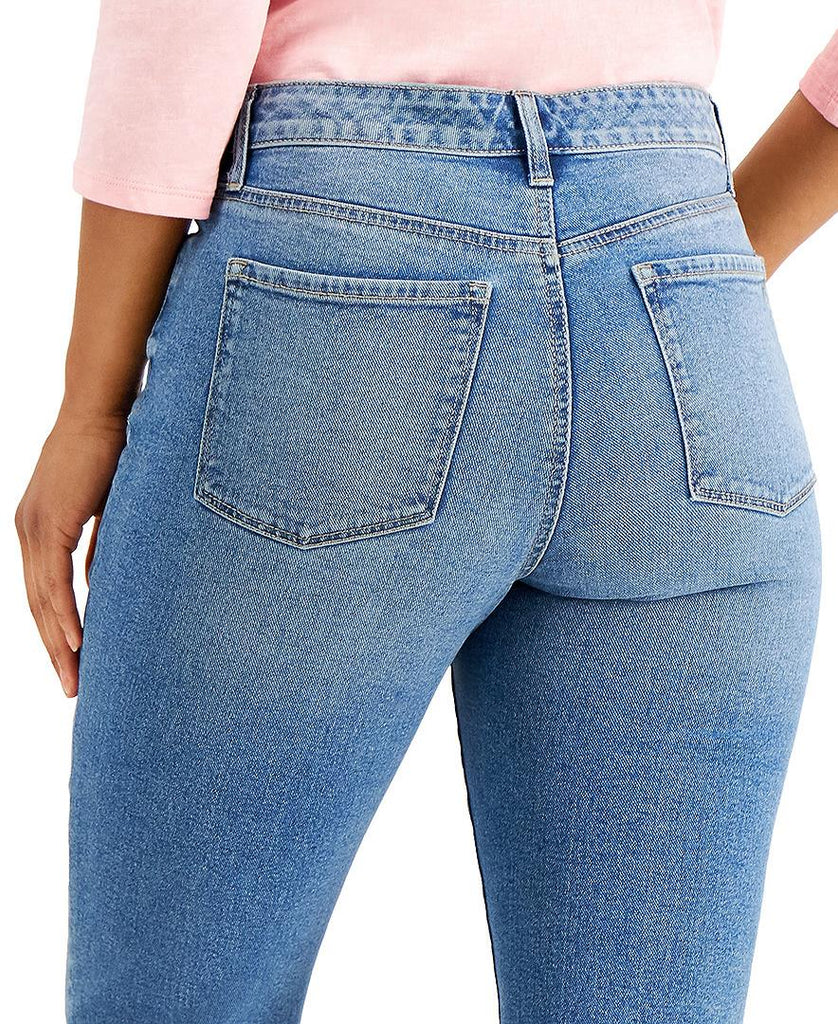 Style & Co Women High Rise Straight Crop Jeans