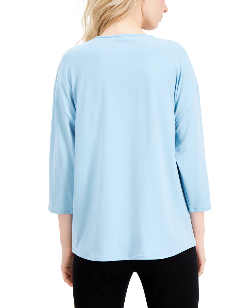 Alfani Women Cut Out Detail Top