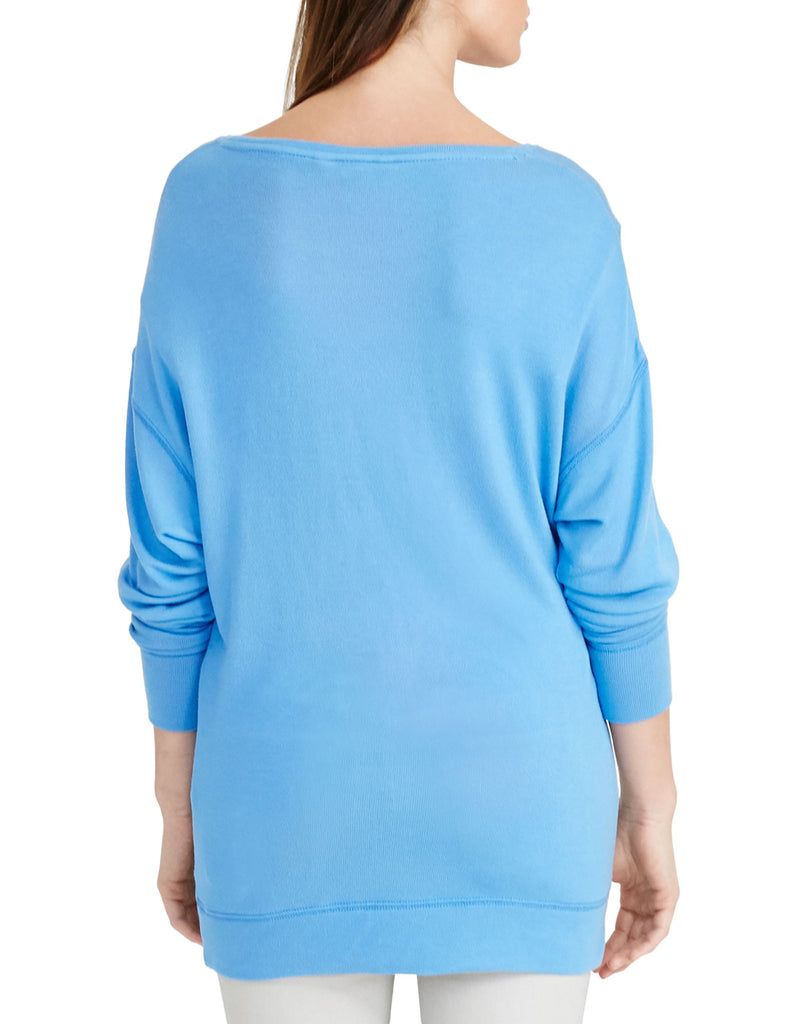 Lauren Ralph Lauren Women Petite Relaxed Jersey Shirt