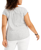 Style & Co Women Plus Great Outdoors Graphic T Shirt