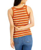 Hippie Rose Women Ribbed Striped Tank Top
