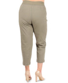 Celebrity Pink Women Plus Trendy Cropped Pants