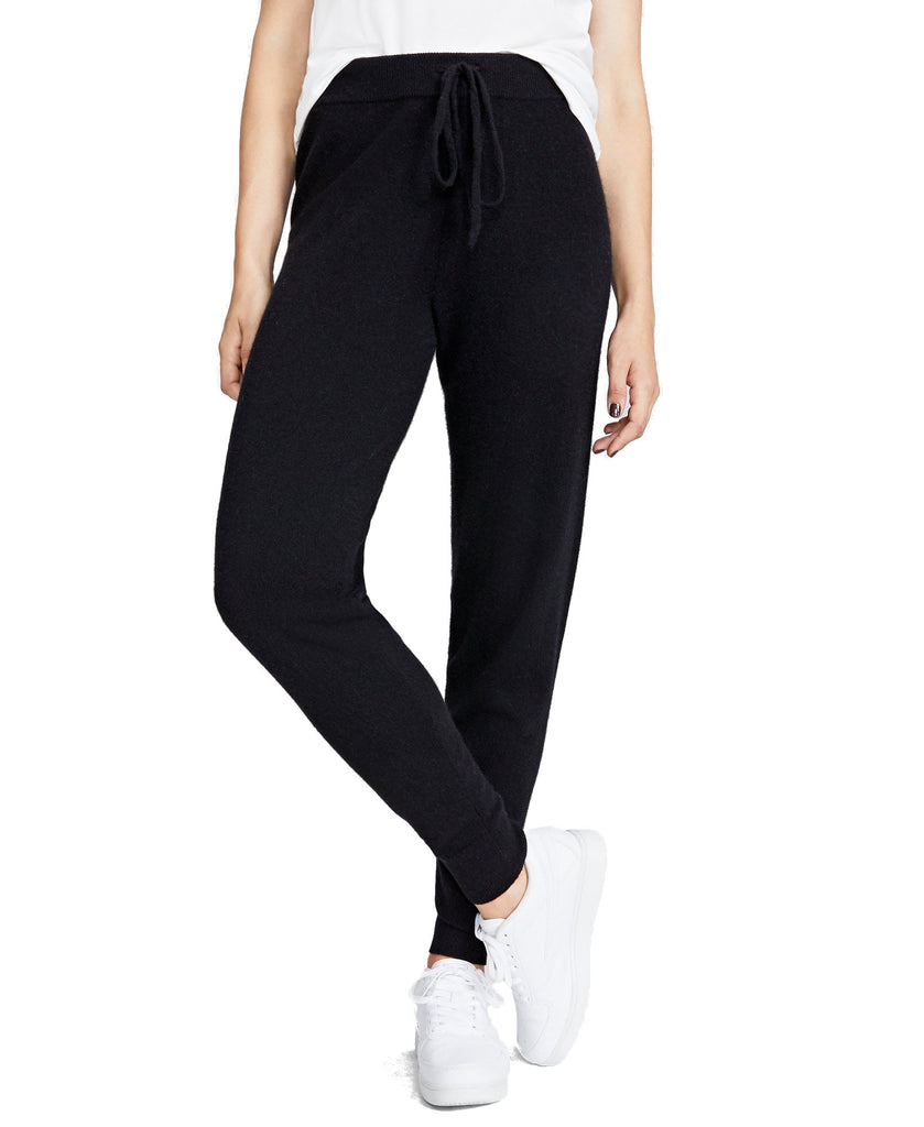 Charter Club Women Petite Cashmere Jogger Pants Classic Black