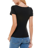 Ultra Flirt Women Ruched Front Top