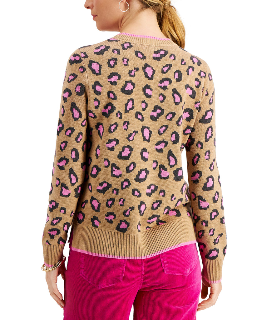 Charter Club Women Animal Print Sweater