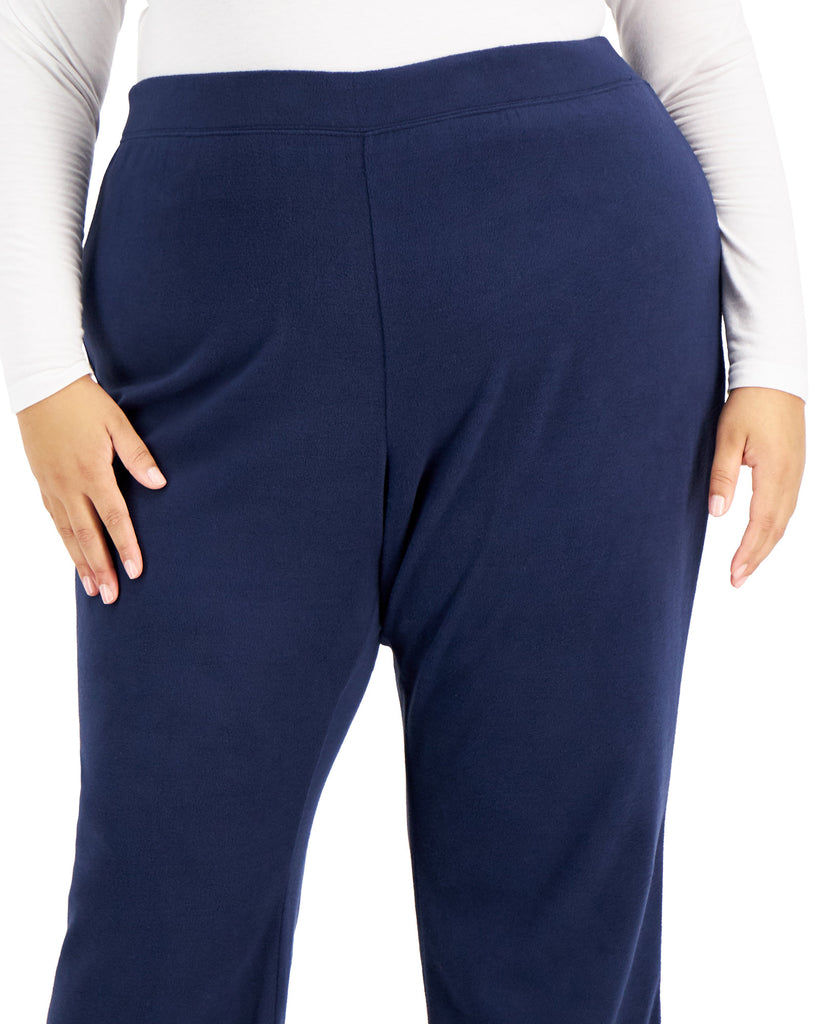 Karen Scott Women Plus Fleece Pants,