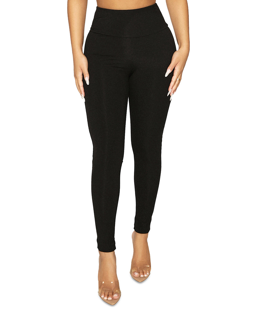 Naked Wardrobe Women The NW High Waist Leggings Black