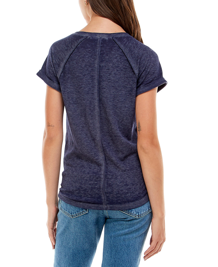 Crave Fame Women Knot Hem T Shirt