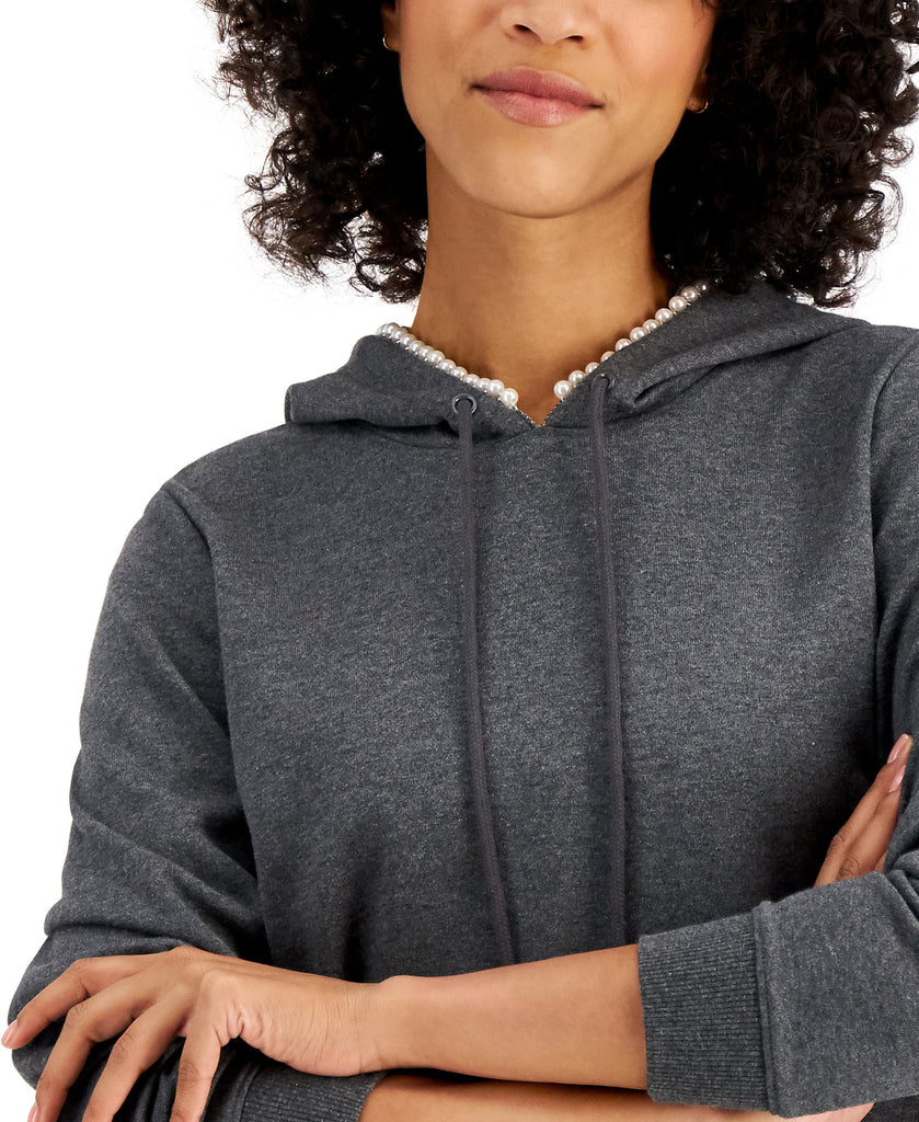 Charter Club Women Embellished Hoodie