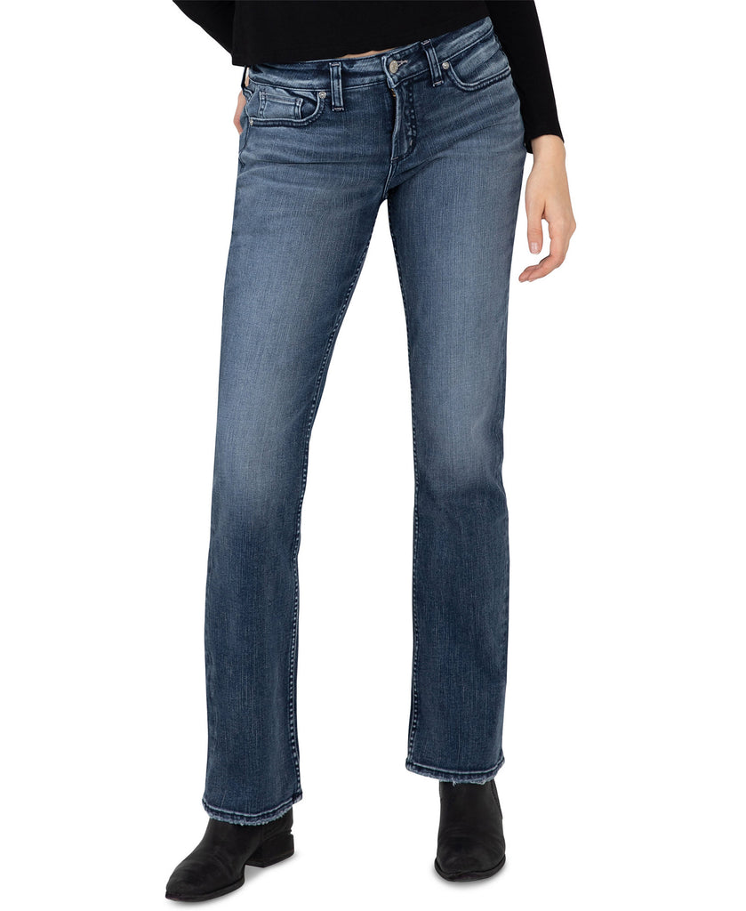 Silver Jeans Co. Women Elyse Slim Bootcut Jeans Indigo