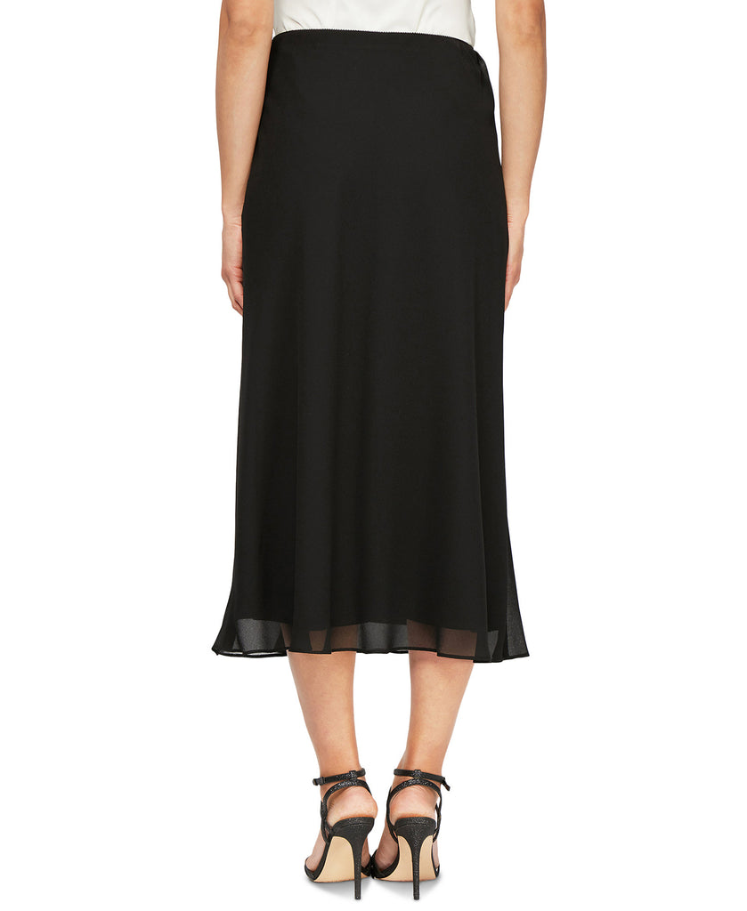 Alex Evenings Women Georgette A Line Skirt