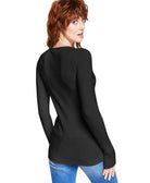 INC International Concepts Women Petite Surplice Sweater