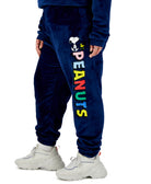 Love Tribe Women Plus Peanuts Graphic Plush Jogger Pants