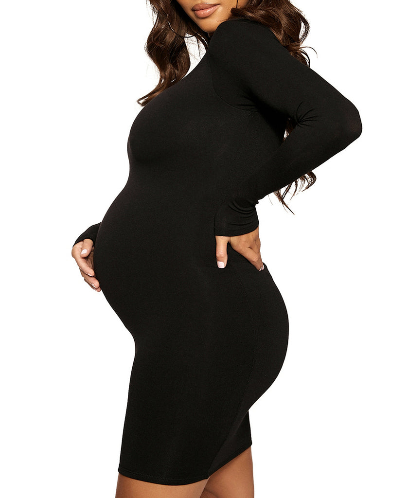 Naked Wardrobe Maternity Maternity Mama Mini Dress