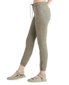 Black Tape Women Petite High Rise Jogger Pants
