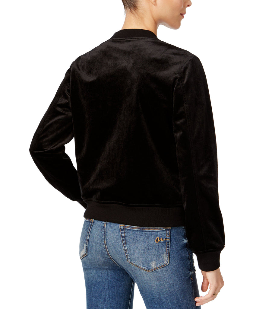 Sanctuary Women Velvet Bomber Jacket