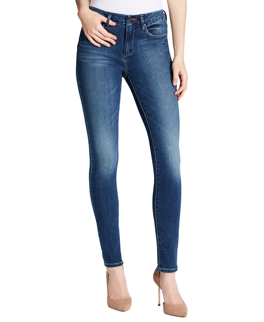 Jessica Simpson Women Curvy High Rise Skinny Jeans Rodeo