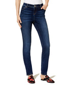 INC International Concepts Women Essentials Curvy Fit Skinny Jeans Rhodes Wash