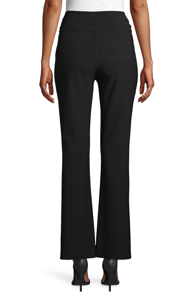 Anne Klein Women Double Knit Flare Pants