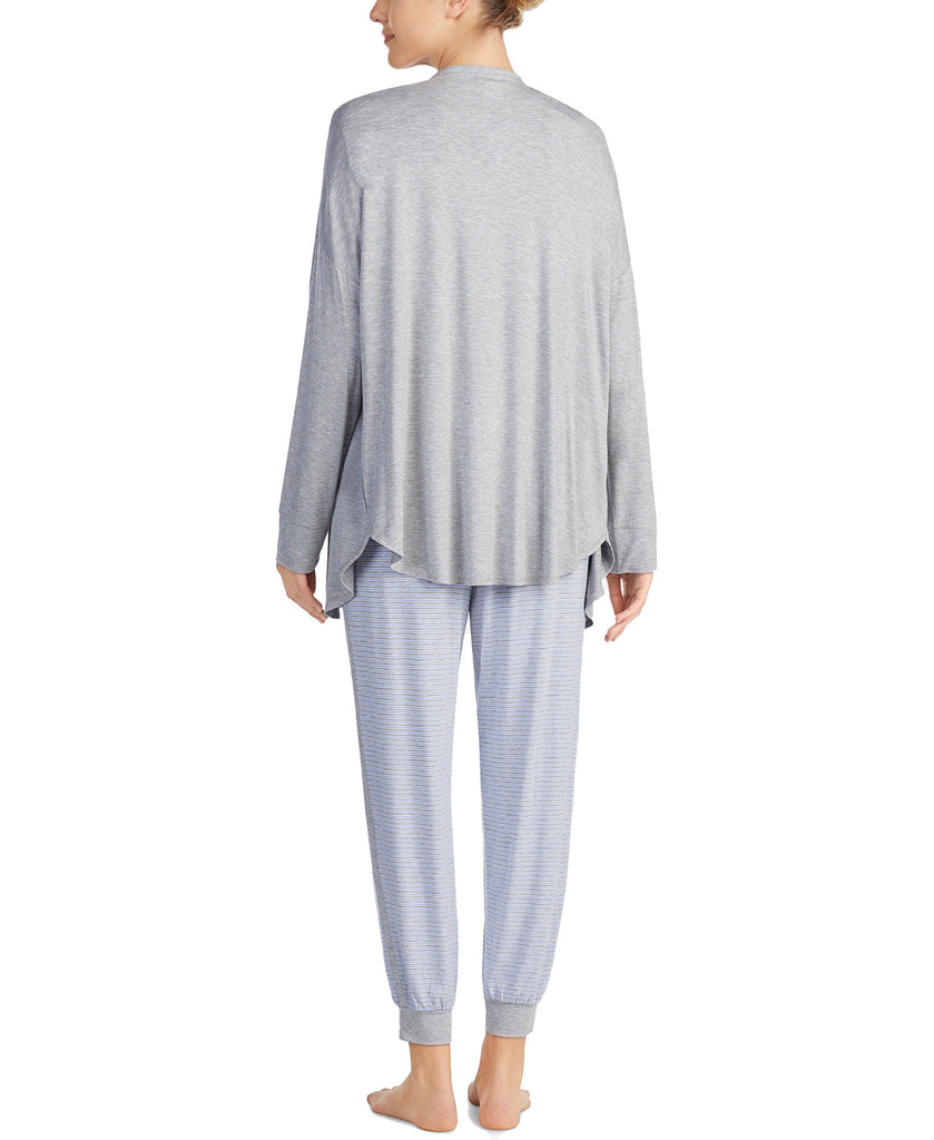 DKNY Women Contrast Print Jogger Pajama Pants