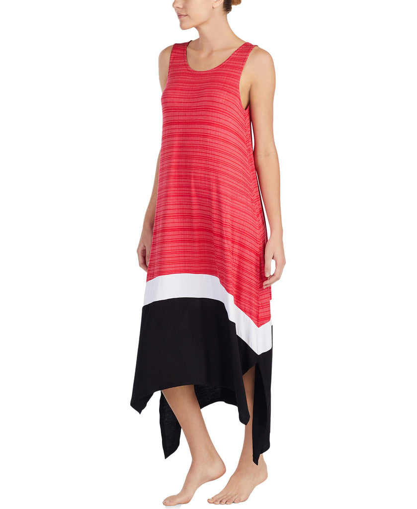 DKNY Women Sleeveless Contrast Panel Nightgown