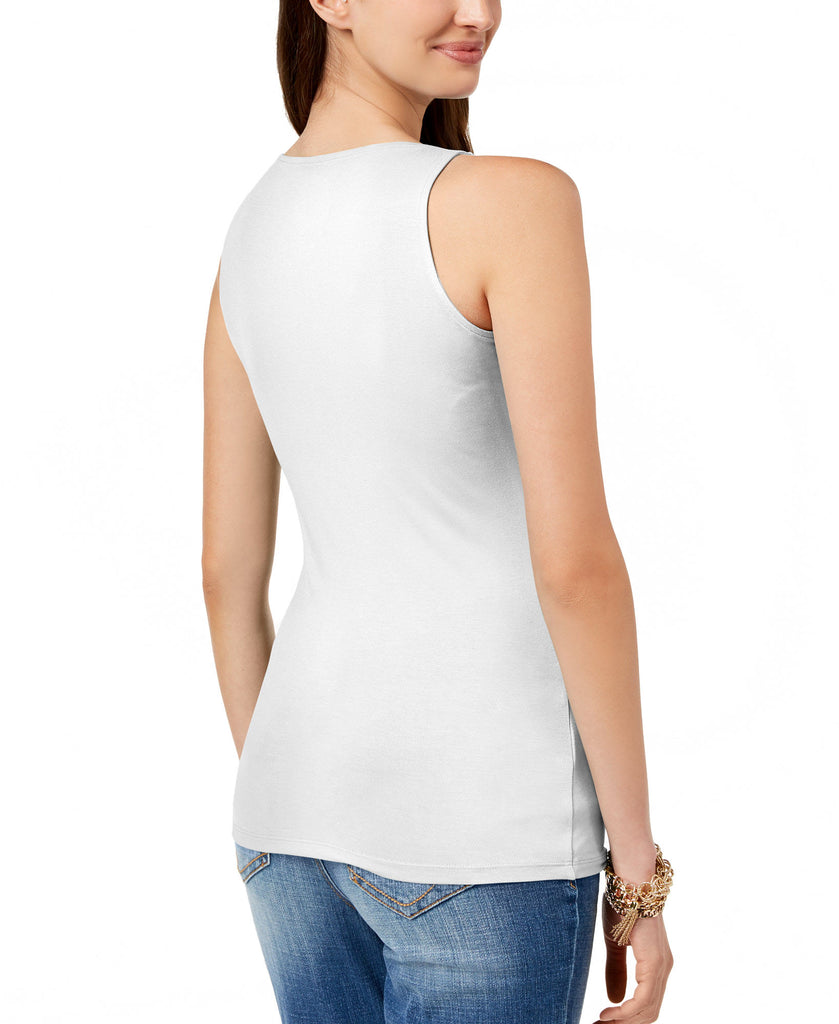 INC International Concepts Women Boat Neck Tank Top