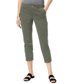 Maison Jules Women Slim Ankle Pants Dusty Olive