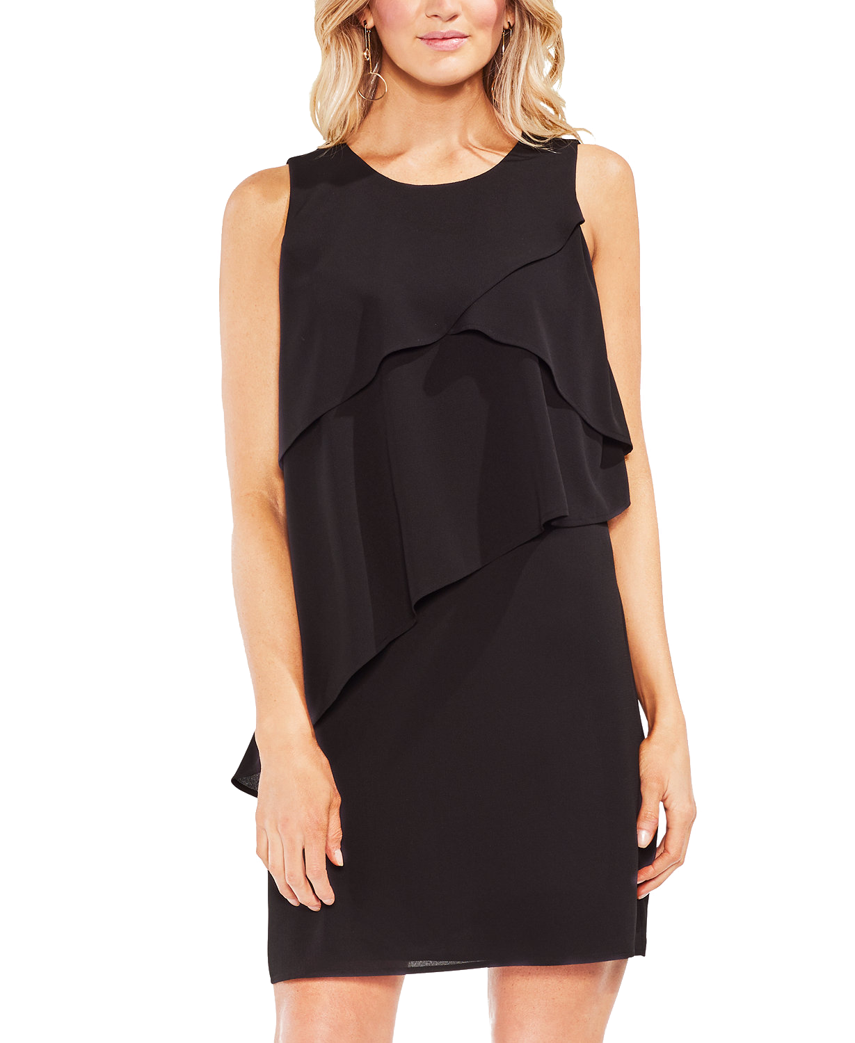 Vince Camuto Women Tiered Shift Dress